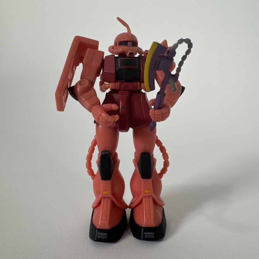 Bandai Mobile Gundam Chars Char's Zaku Action Figure MSIA, Not Complete